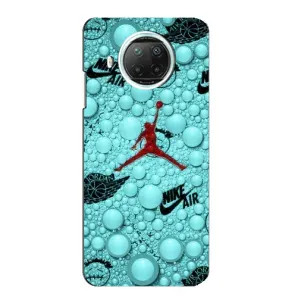 Силіконовый Чохол Nike Air Jordan на Сяомі Мі 10i (Джордан Найк)