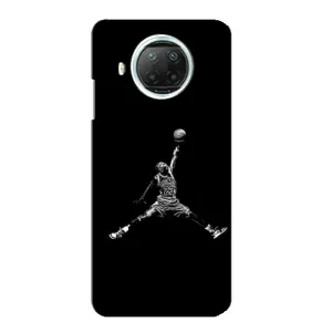 Силіконовый Чохол Nike Air Jordan на Сяомі Мі 10i (Джордан)