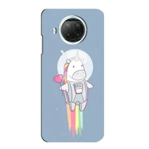 Чехол Unicorn на Xiaomi Mi 10i (Единорог космонавт)