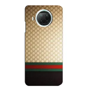 Чехлы Бренд GUCCI для Xiaomi Mi 10i (Фон Гуччи)