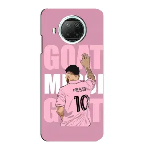Чехлы Лео Месси в Майами на Xiaomi Mi 10i (GOAT MESSI)
