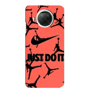 Силіконовый Чохол Nike Air Jordan на Сяомі Мі 10i (Just Do It)