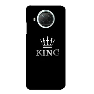 Чехол (Корона на чёрном фоне) для Сяоми Ми 10i (KING)