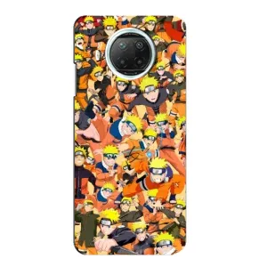 Чехлы с принтом Наруто на Xiaomi Mi 10i (Коллаж Наруто)