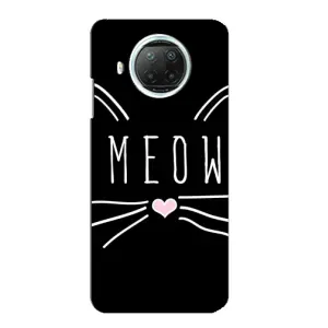 Бампер с изображением Котиков для Сяоми Ми 10i (КОТИК MEOW)