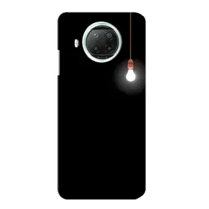 Чохол з картинками на чорному фоні для Xiaomi Mi 10i (Лампочка)