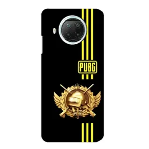 Чохол (TPU) з картинкою "Лого Пабг" на Сяомі Мі 10i (Логотип PUPG)
