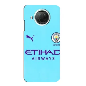 Силиконовые Чехлы принт Футбол на Xiaomi Mi 10i (Man City)