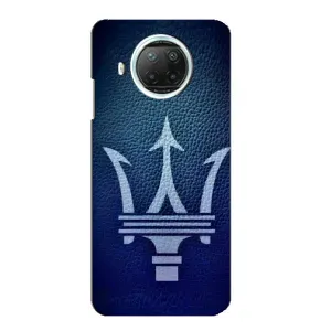 Чехлы с тематикой "Крутые машины" на Xiaomi Mi 10i (Лого Maserati)