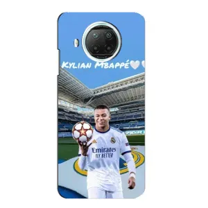 Чехол (TPU) с Футболистом на Xiaomi Mi 10i (Mbappe Real)