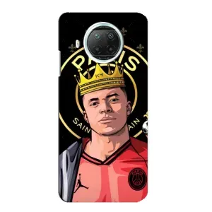Чехол (TPU) с Футболистом на Xiaomi Mi 10i (Mbappe King)