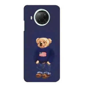 Чехлы Мишка Тедди для Сяоми Ми 10i (Мишка USA)