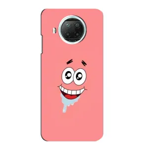 Чехлы с Патриком на Xiaomi Mi 10i (Мордочка Патрика)