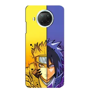 Купить Чехлы на телефон с принтом Anime для Xiaomi Mi 10i (Naruto Vs Sasuke)
