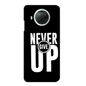 Силіконовый Чохол на Xiaomi Mi 10i з картинкою НАЙК (Never Give UP)