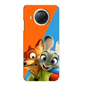 Чехлы ЗВЕРОПОЛИС для Xiaomi Mi 10i (Ник и Хопс)