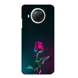Чохли з принтом Троянд для Xiaomi Mi 10i (Нічна троянда)