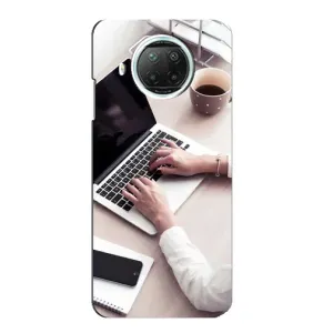 Силиконовый бампер (Работники) на Xiaomi Mi 10i (Офисный работник)