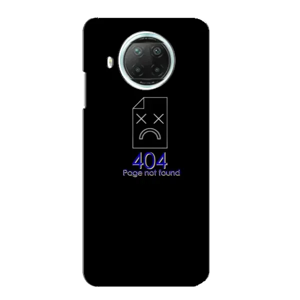 Чохол з малюнком «Помилка 404» для Xiaomi Mi 10i Чохол з малюнком «Помилка 404» для Xiaomi Mi 10i