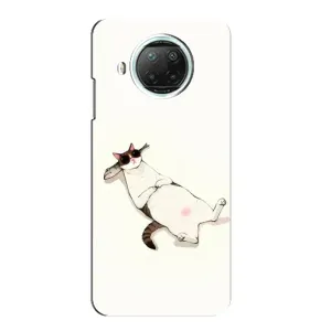 Чехол на тематику: Коты для Xiaomi Mi 10i (Отдых)