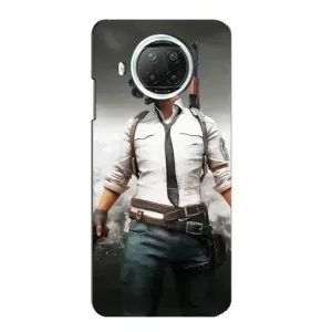 Чохол з картинкою "Герой Pubg" на Xiaomi Mi 10i (Пабг)