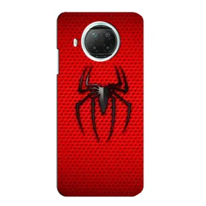 Чехол Супергерой Человека Паука на Xiaomi Mi 10i (Паук марвел)