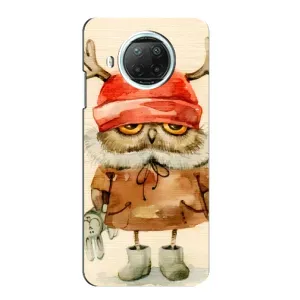 Чехлы с принтом СОВЫ для Xiaomi Mi 10i (Сова в шапке)