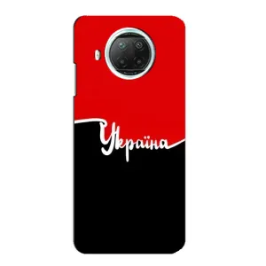 Чехлы УПА (Красно-Чёрный) на Xiaomi Mi 10i (Украина УПА)