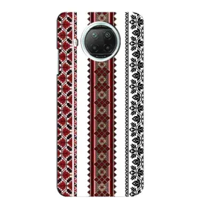 Силиконовый Чехол на Xiaomi Mi 10i с картинкой Вышиванки (Вышиваночки)