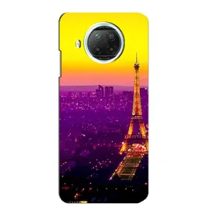 Чохол Ейфелева Вежа на Xiaomi Mi 10i (Яскрава башня)