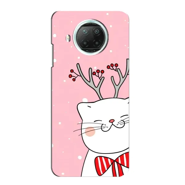 Чехол с рисунком «Зимний кот» для Xiaomi Mi 10i Чехол с рисунком «Зимний кот» для Xiaomi Mi 10i