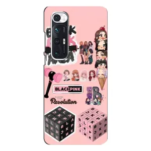 Чохли з картинкою для Xiaomi Mi 10s (BLACK PINK колаж)
