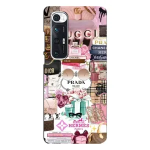 Чохол (Dior, Prada, YSL, Chanel) для Xiaomi Mi 10s (Брендb)