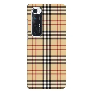 Чехол с Брендами одежды на Сяоми Ми 10с (Burberry стиль)