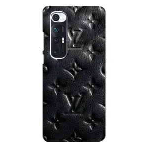 Текстурний Чохол Louis Vuitton для Сяомі Мі 10с (Чорний ЛВ)