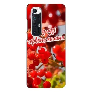 Силиконовый Чехол на Xiaomi Mi 10s (Я-Украина) (Червона Калина)