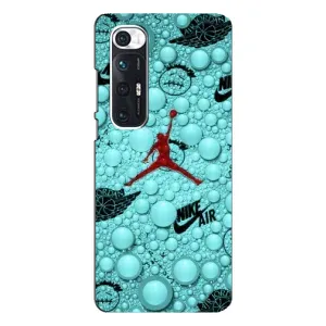 Силіконовый Чохол Nike Air Jordan на Сяомі Мі 10с (Джордан Найк)