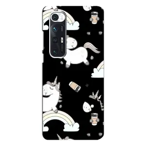 Чохол Unicorn на Xiaomi Mi 10s (Єдинорог з кавою)