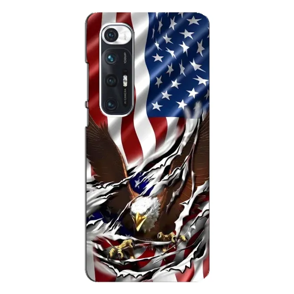 Чехол с рисунком «Флаг USA» для Xiaomi Mi 10s Чехол с рисунком «Флаг USA» для Xiaomi Mi 10s