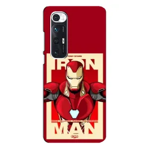 Чехол Супергерой Железный человек на Xiaomi Mi 10s (Iron man)