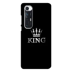 Чехол (Корона на чёрном фоне) для Сяоми Ми 10с (KING)