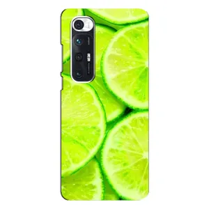 Чехол с изображением вкусной еды для Xiaomi Mi 10s (Лайм)