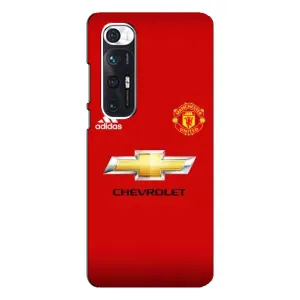 Силиконовые Чехлы принт Футбол на Xiaomi Mi 10s (Man United)