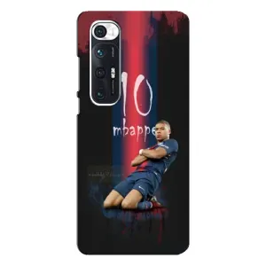 Чехол (TPU) с Футболистом на Xiaomi Mi 10s (MBAPPE 10)