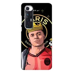 Чехол (TPU) с Футболистом на Xiaomi Mi 10s (Mbappe King)