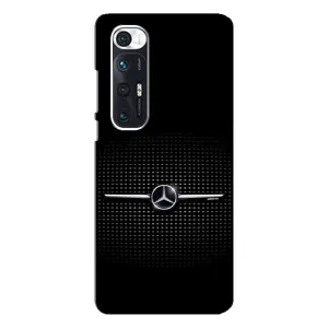 Силіконовий бампер з картинкою машини на Xiaomi Mi 10s (Mercedes)