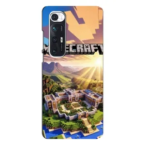 Чехол майнкрафт для Xiaomi Mi 10s (MINECRAFT)