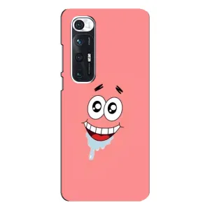 Чехлы с Патриком на Xiaomi Mi 10s (Мордочка Патрика)