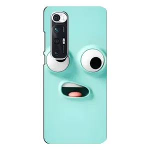 Силиконовые Чехлы (смешные стикеры) для Xiaomi Mi 10s (Забавное мятное лицо)