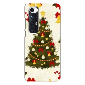 Чехол Новогодняя Елка на Xiaomi Mi 10s (Новогодний принт)